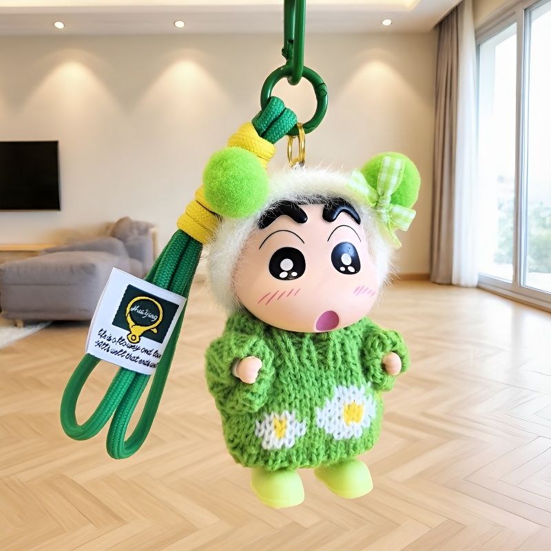 Cosplay Prop Display - クレヨンしんちゃんペンダントぬいぐるみクレヨンしんちゃん人形ディスプレイアイテムキーホルダーペンダントクリエイティブギフト卓上ディスプレイアイテム