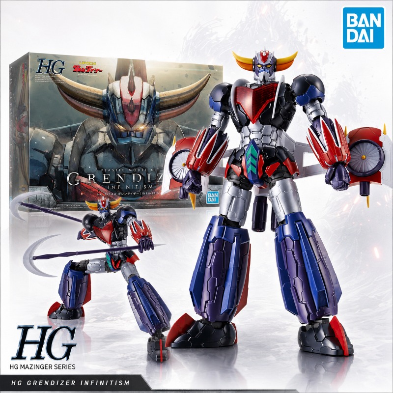 Bandai Gundam Rg - バンダイオリジナル HG 1/144 グレンダイザーインフィニティズム UFO ロボットグレンダイザーアニメメカプラスチックモデルキット関節可動アクションフィギュアおもちゃ