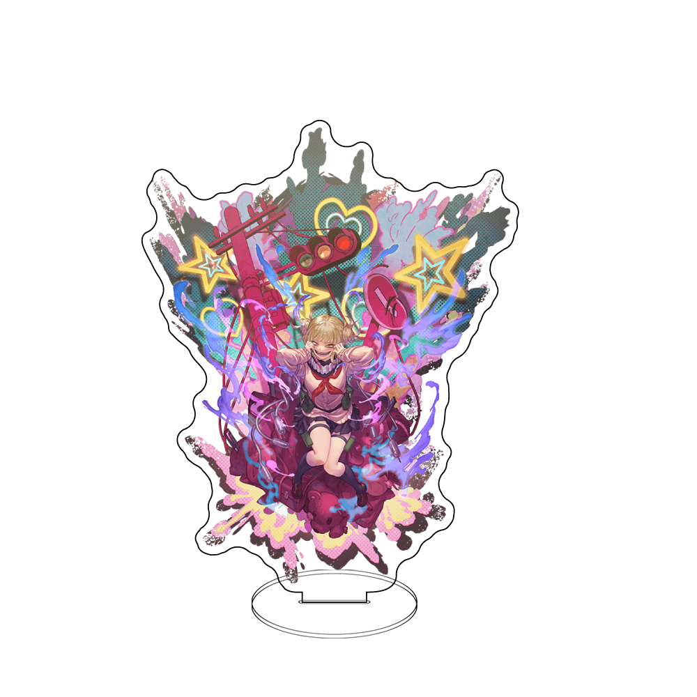 アニメ僕のヒーローアカデミア 座りポーズアクリルスタンドキャ - Cosplay Prop Display のレビューと価格
