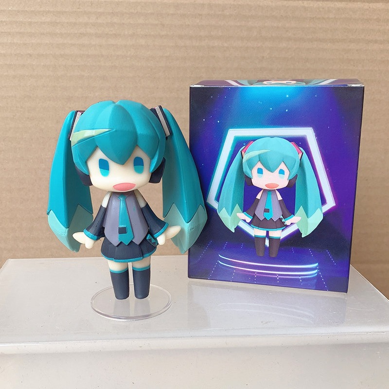10CMアニメフィギュア初音ミクフィギュアQバージョンピクセ - Cosplay Prop Building のレビューと価格