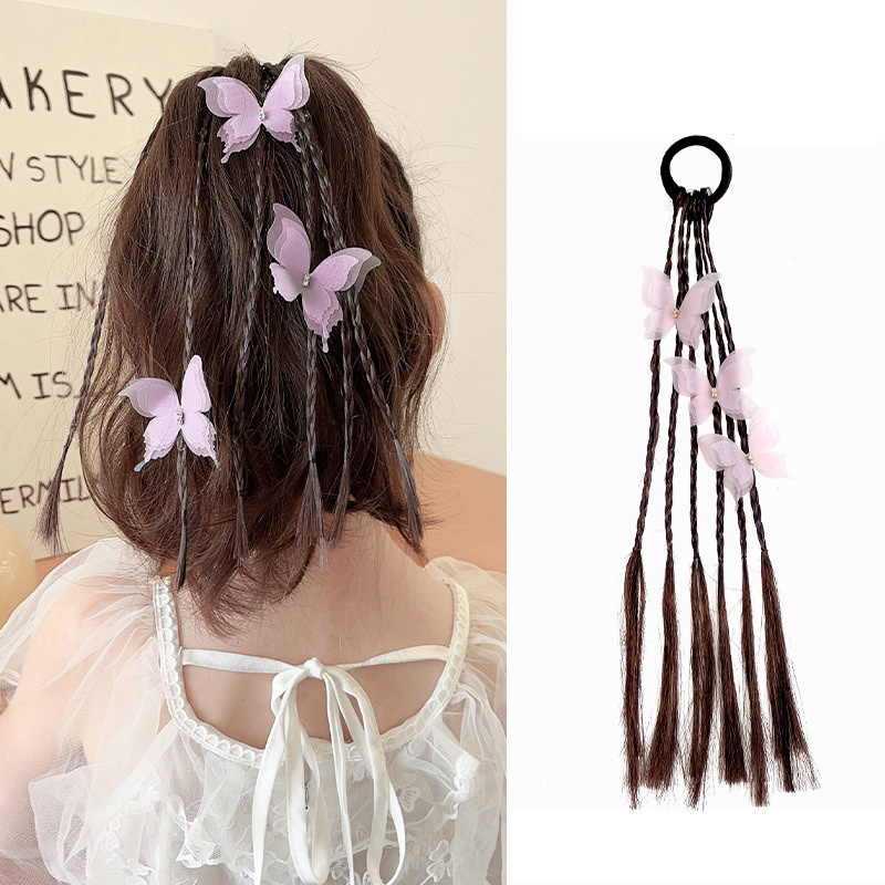 1PC 女の子弓ウサギの耳かつらポニーテールヘッドバンドゴム - Cosplay Prop Bow のレビューと価格