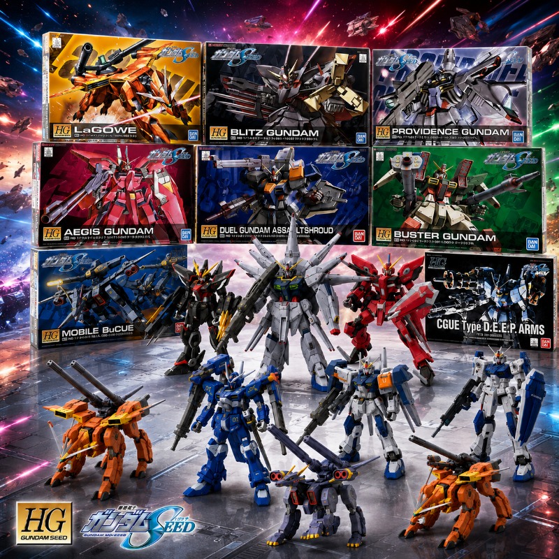 バンダイ HG SEED 1/144 ブリッツ・エイジス・デ - Bandai Gundam Rg のレビューと価格
