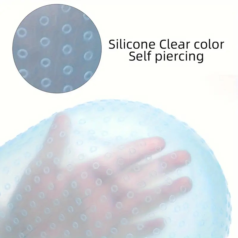 再利用可能なシリコーンヘアカラーリングハイライトキャップ金属 - Hair Spray Color のレビューと価格