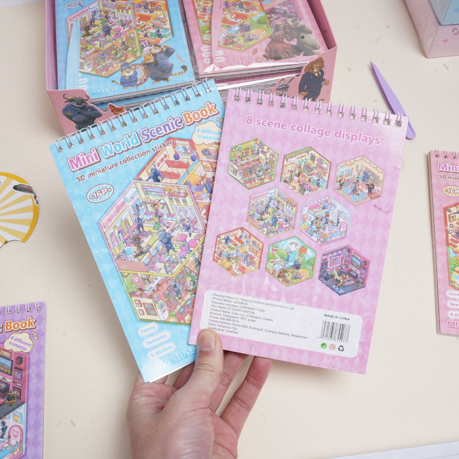    ホットズートピア2 ミニワールド風景ブック 8シーン - Cosplay Prop Building のレビューと価格