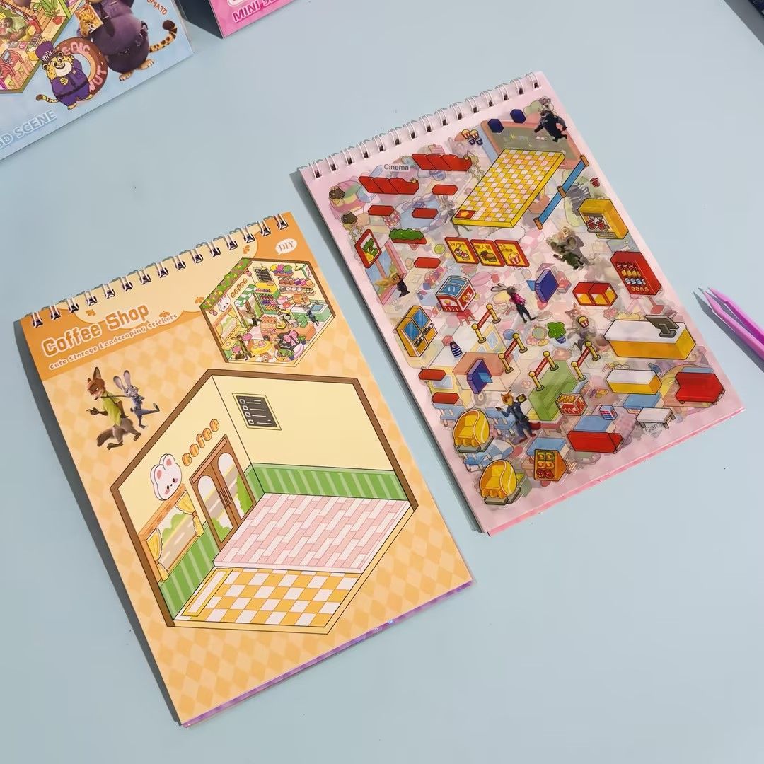    ホットズートピア2 ミニワールド風景ブック 8シーン - Cosplay Prop Building のレビューと価格