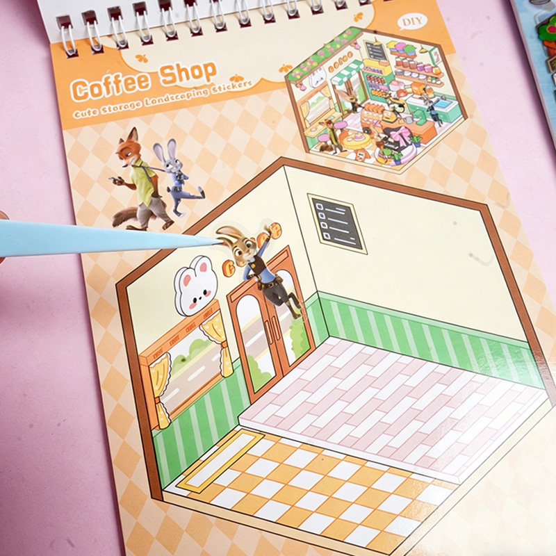    ホットズートピア2 ミニワールド風景ブック 8シーン - Cosplay Prop Building のレビューと価格