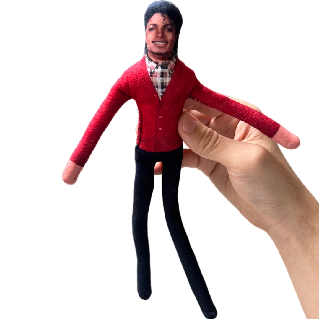 1-6 個マイケル・ジャクソンコスプレ小道具人形ぬいぐるみフ - Prop Para Cosplay のレビューと価格
