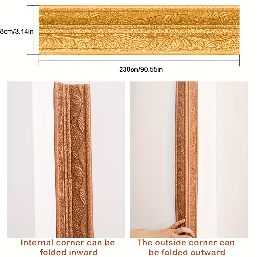 防水フォームウォールエッジステッカー,230cm,家の装飾, - Craft Foam Roll のレビューと価格